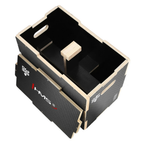 HMS Fitness Plyobox Hout - 50 x 40 x 30 cm - Zwart