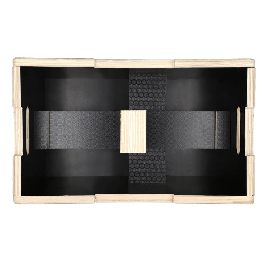 HMS Fitness Plyobox Hout - 50 x 40 x 30 cm - Zwart