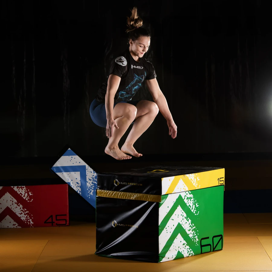 HMS Fitness Premium Soft Plyobox Set - Set van 4