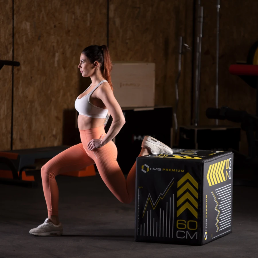 HMS Fitness Premium Soft Plyobox - 75 x 60 x 50 cm