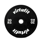 VirtuFit Bumper Plate Set - Olympische Halterschijven van Rubber - 100 kg