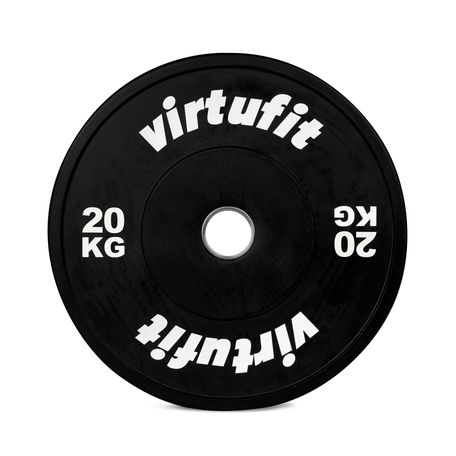 VirtuFit Bumper Plate Set - Olympische Halterschijven van Rubber - 100 kg