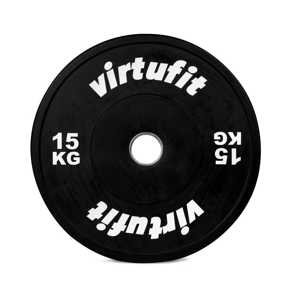 VirtuFit Bumper Plate Set - Olympische Halterschijven van Rubber - 150 kg