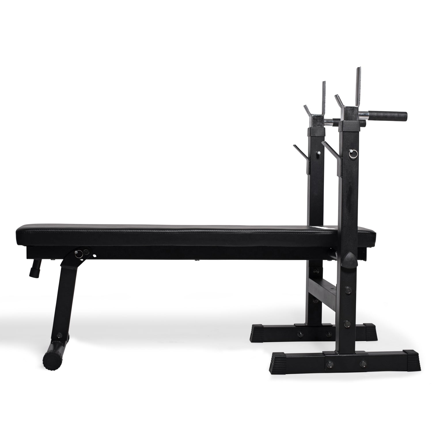 VirtuFit Verstelbare Halterset - 60,5 kg -  Halterbank Compact - Dumbbellset - Halterset
