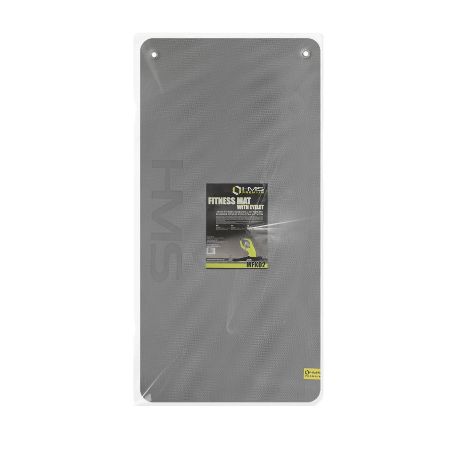 HMS Fitness Mat - Grijs/Zwart - 20 mm