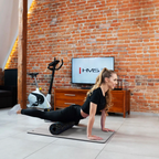 HMS Fitness Mat - Grijs/Zwart - 20 mm