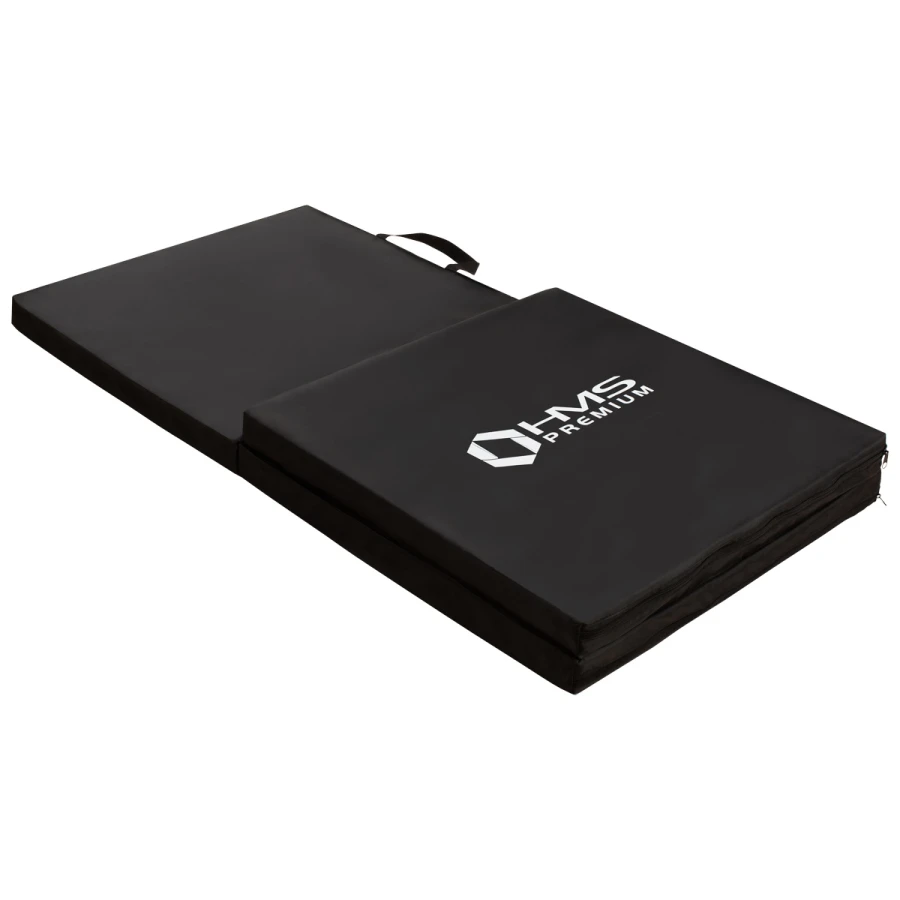 HMS Premium Opvouwbare Fitness Mat - Zwart