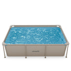 VirtuFit Rechthoekig Zwembad - 260 x 180 x 66 cm - Beige