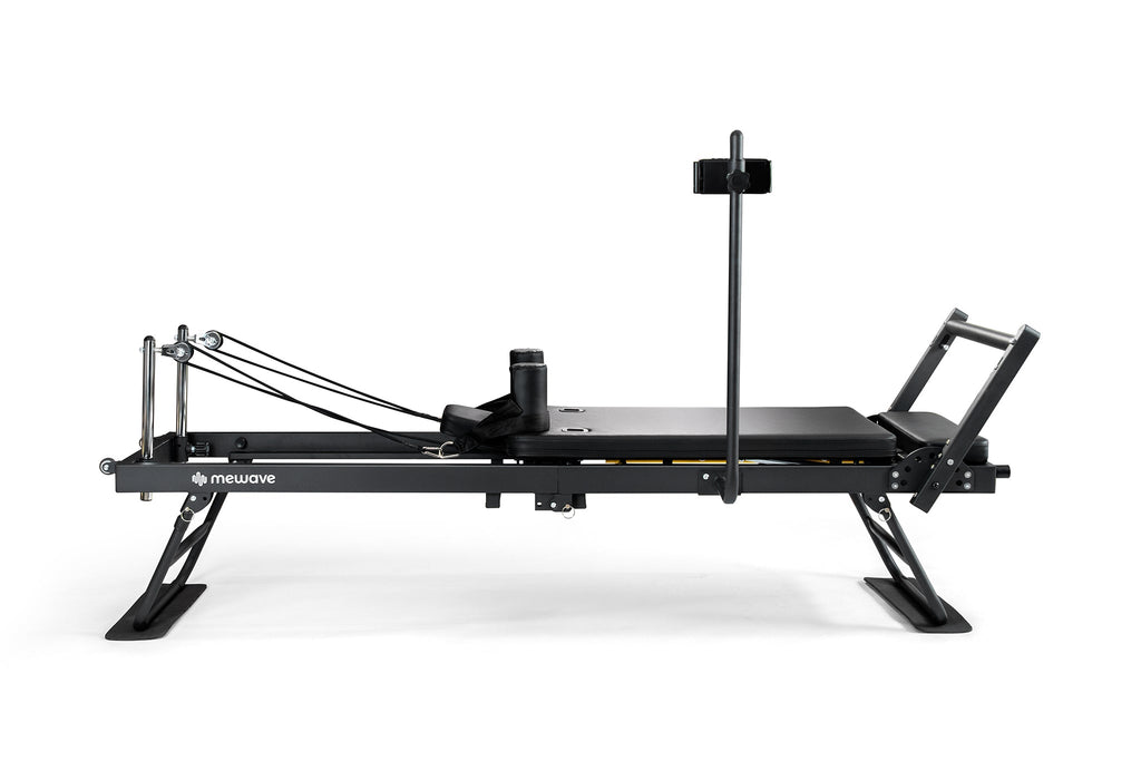 Mewave Pilates Reformer Pro Complete Set - Zwart