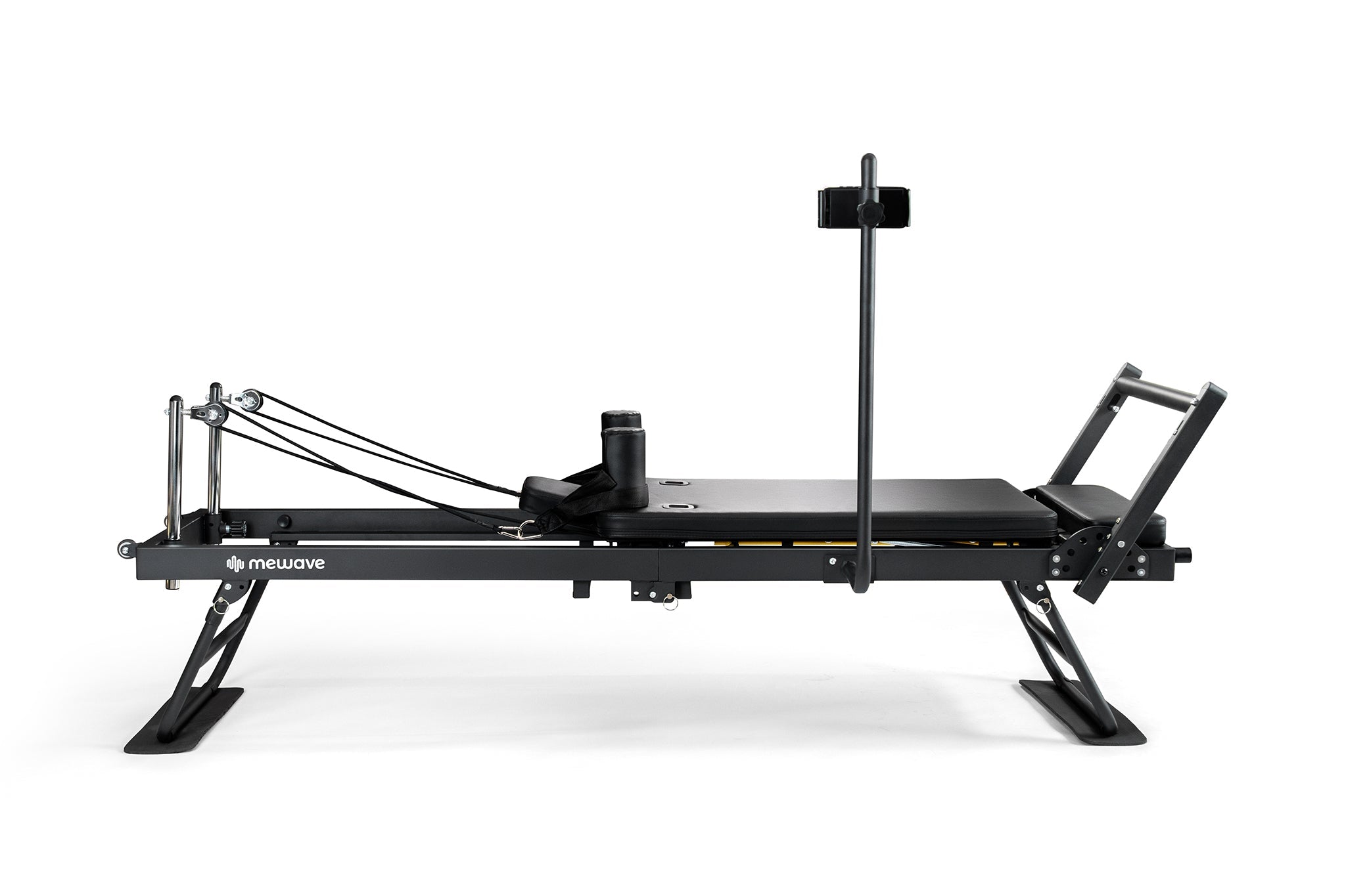 Mewave Pilates Reformer Pro Complete Set - Zwart