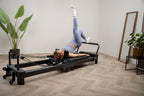 Mewave Pilates Reformer Pro Premium - Zwart