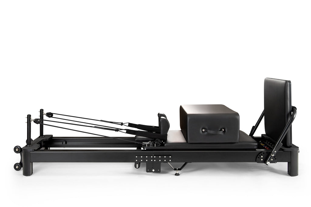 Mewave Pilates Reformer Pro Premium - Zwart