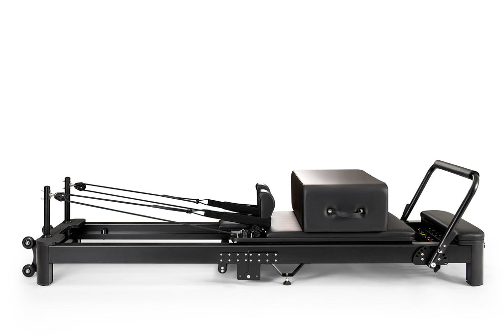 Mewave Pilates Reformer Pro Premium - Zwart