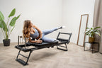 Mewave Pilates Reformer Pro - Zwart