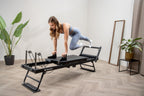 Mewave Pilates Reformer Pro - Zwart