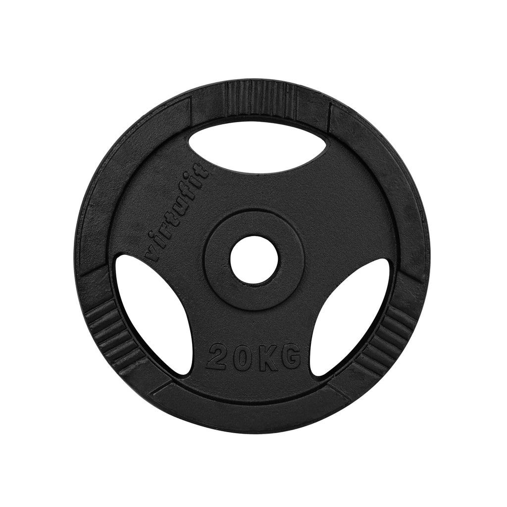 VirtuFit Olympische Gietijzeren Halterset - 90 kg