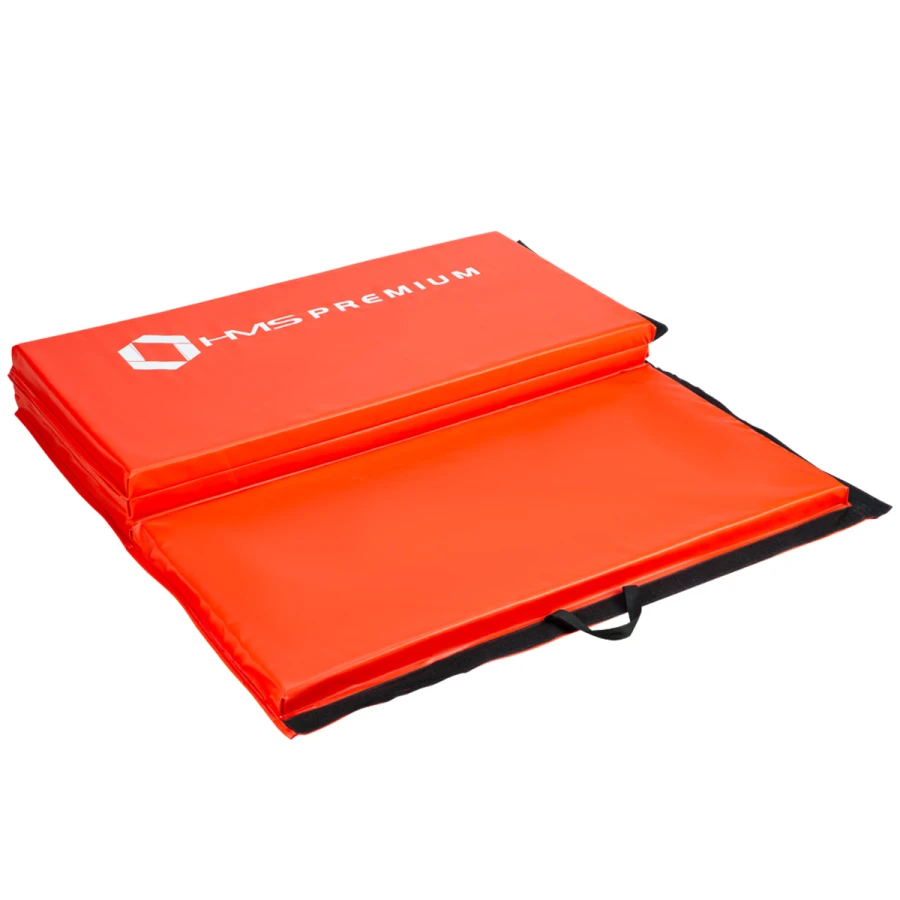 HMS Premium Opvouwbare Fitness Mat - Rood