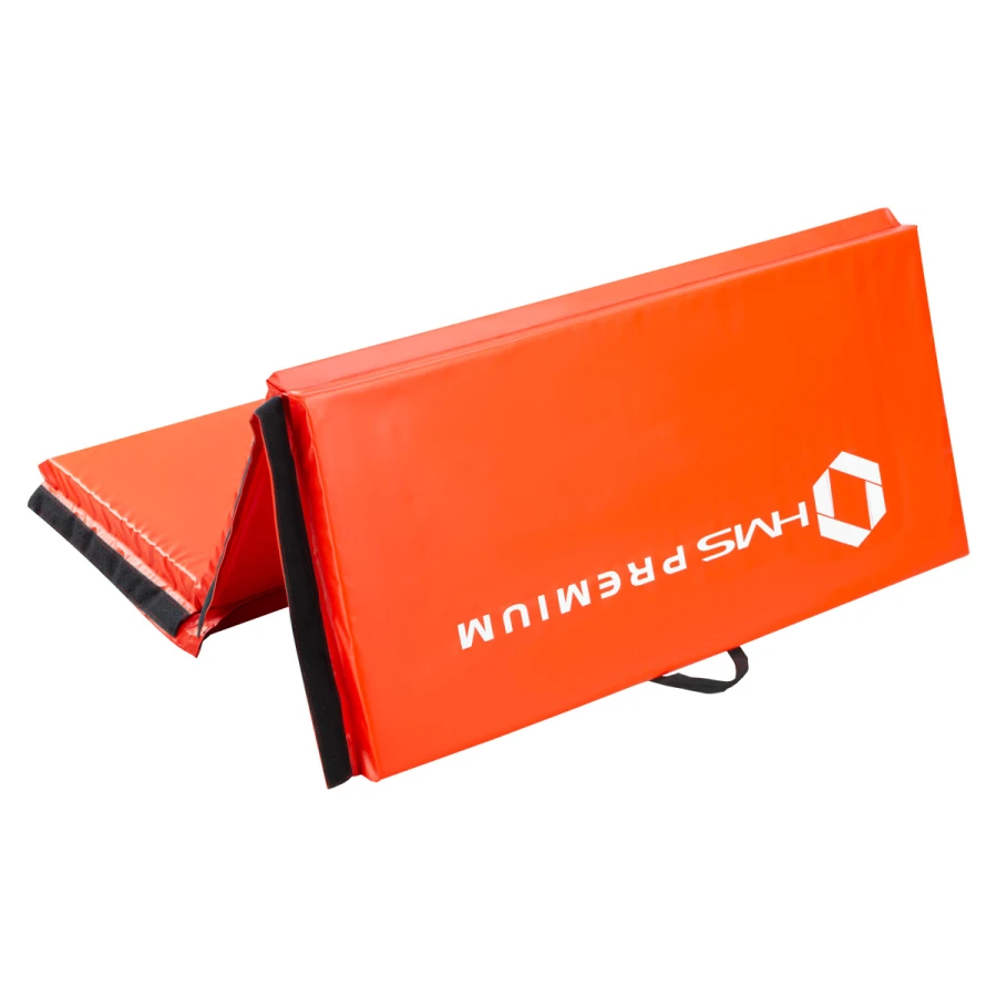 HMS Premium Opvouwbare Fitness Mat - Rood