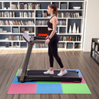 One Fitness Puzzelmat - Set van 9 - 10 mm - Multi