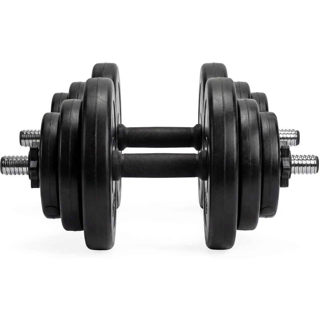 VirtuFit Verstelbare Dumbbell Set - Vinyl - 2 x 14 kg