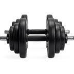 VirtuFit Verstelbare Dumbbell Set - Vinyl - 2 x 14 kg