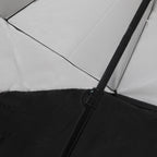 VirtuFit Strandparasol Premium - Windscherm - Strandtent - 200 cm - Zwart