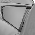 VirtuFit Strandparasol Premium - Windscherm - Strandtent - 200 cm - Zwart