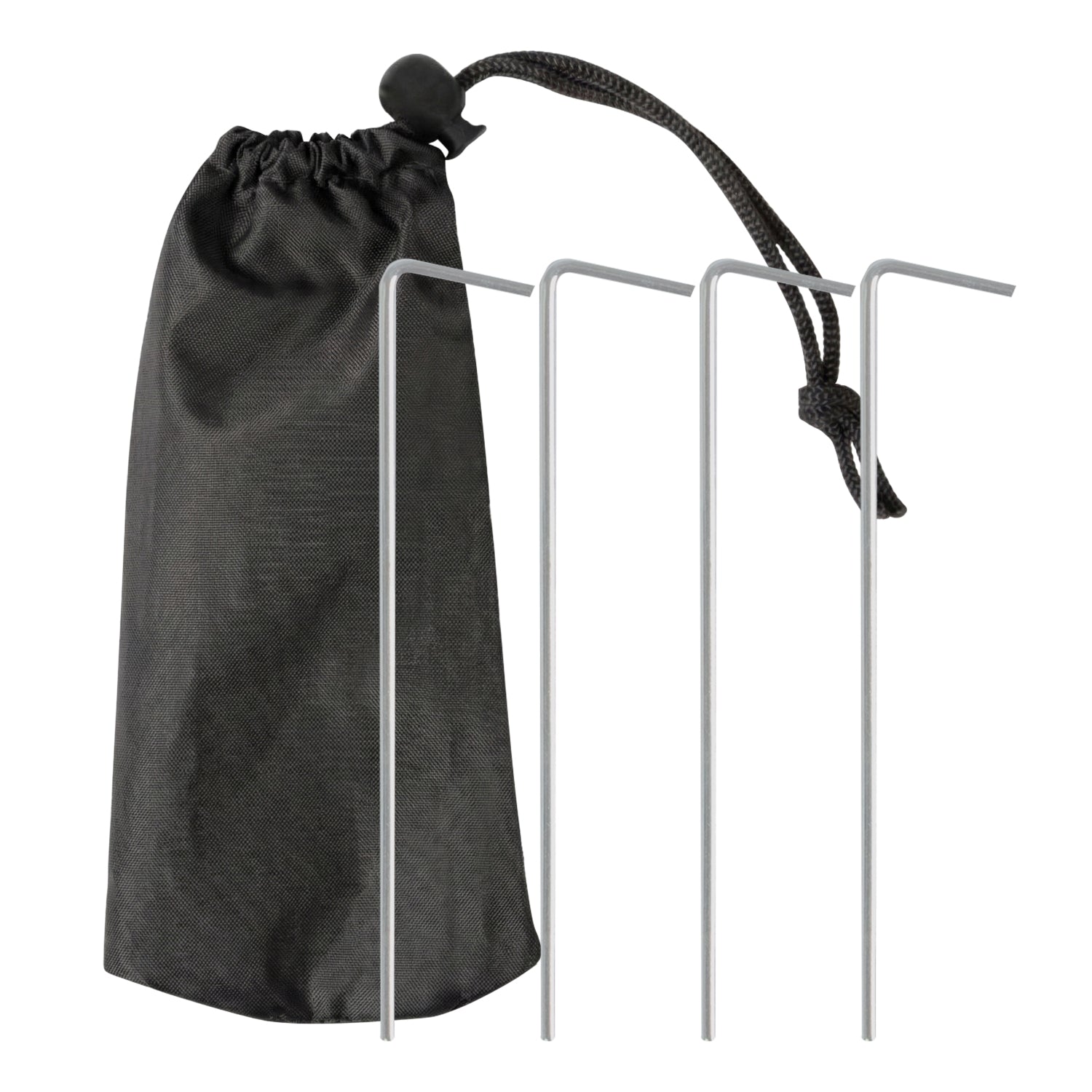 VirtuFit Strandparasol Premium - Windscherm - Strandtent - 200 cm - Zwart