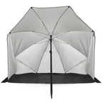 VirtuFit Strandparasol - Windscherm - Strandtent - 160 cm - Zwart