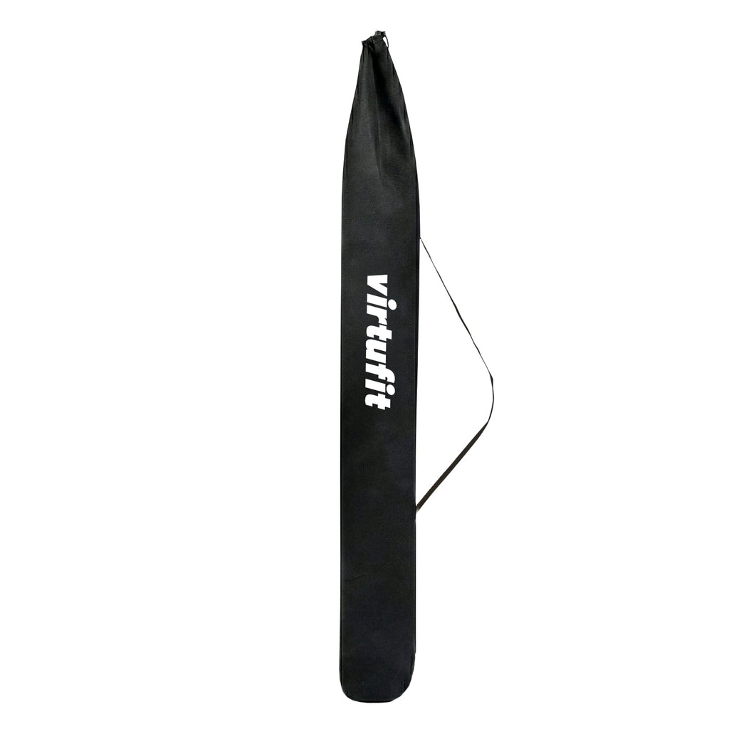 VirtuFit Strandparasol - Windscherm - Strandtent - 160 cm - Zwart
