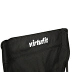 VirtuFit Opvouwbare Camping Stoel - Strandstoel - Zwart