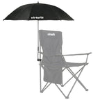 VirtuFit Universele Stoelparasol - Zwart
