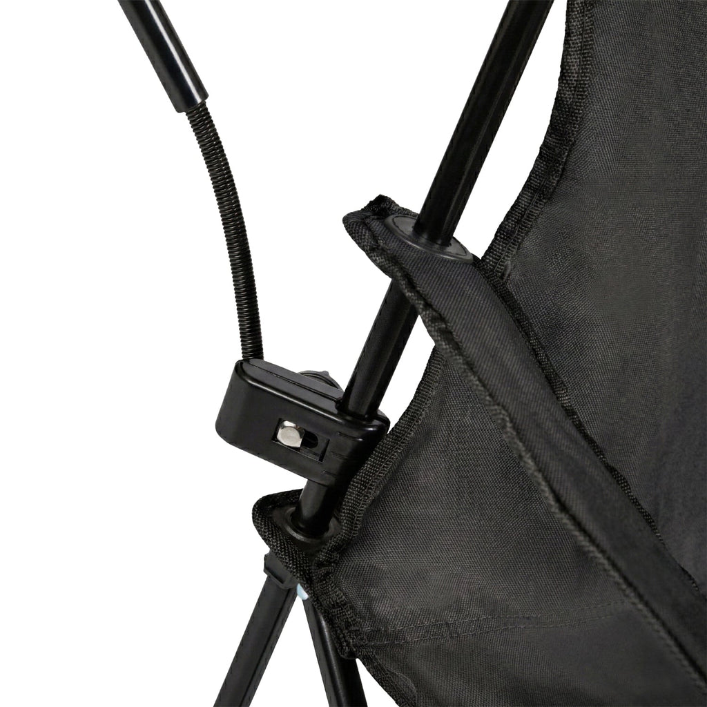 VirtuFit Universele Stoelparasol - Zwart