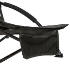 VirtuFit Strandstoel opvouwbaar - Campingstoel - Zwart