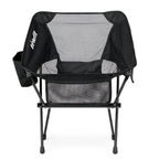 VirtuFit Camping Stoel Compact - Strandstoel - Opvouwbaar - Zwart