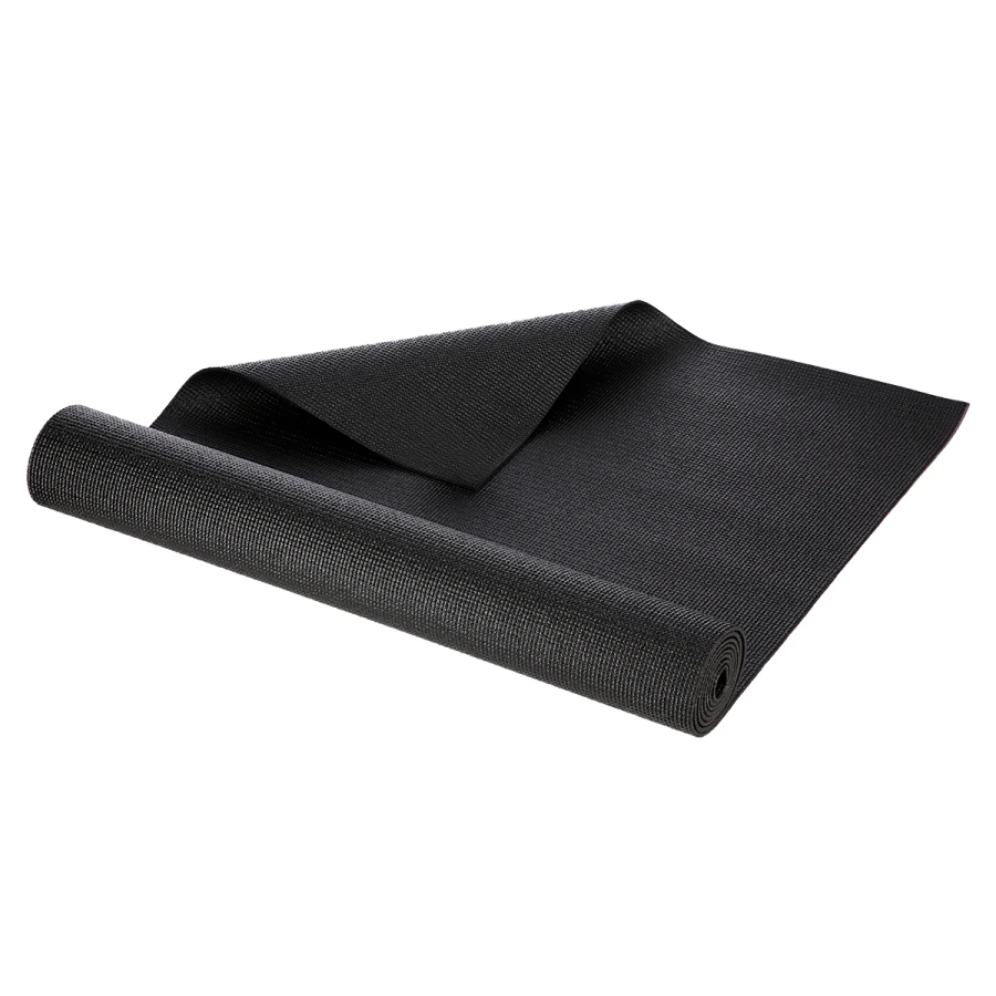 One Fitness Yogamat - Zwart - 3 mm