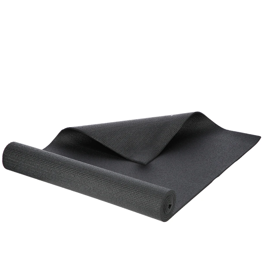 One Fitness Yogamat - Zwart - 6 mm