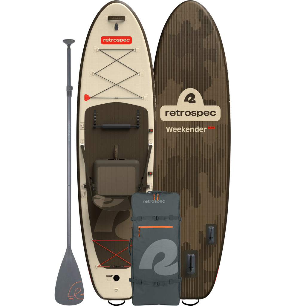 Retrospec Supboard Weekender Plus iSUP Kayak Hybrid - 320 cm - Bonsai Camo
