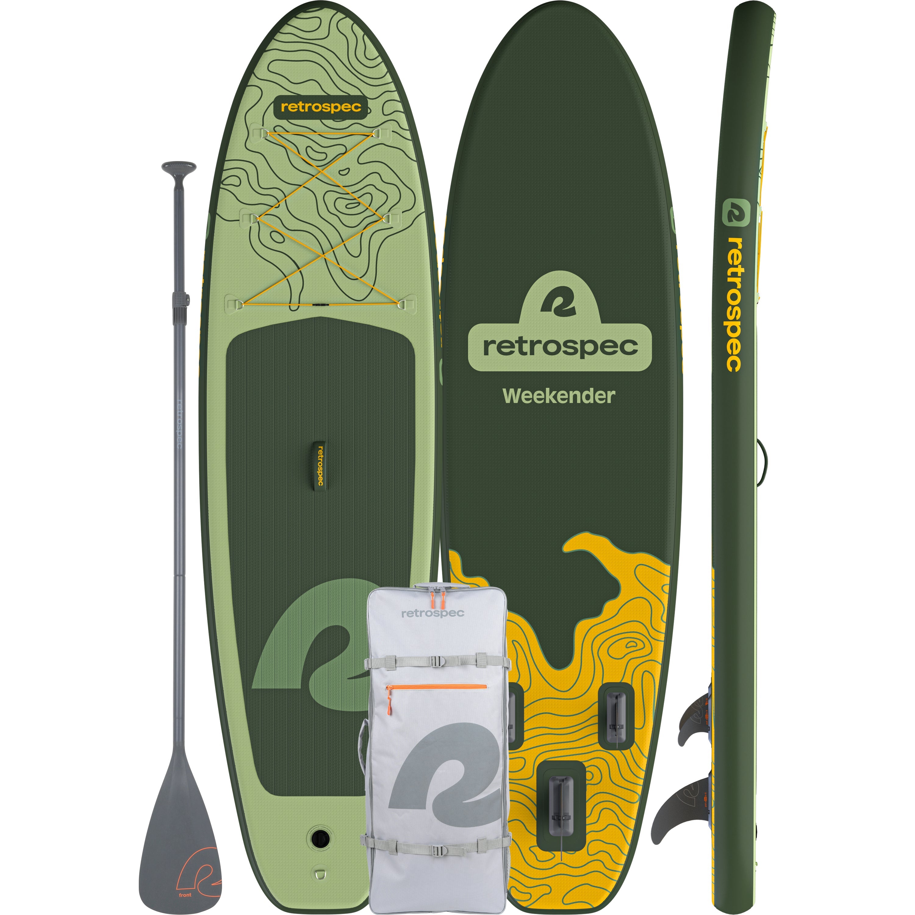 Retrospec Supboard Weekender iSUP - 320 cm - Wild Spruce