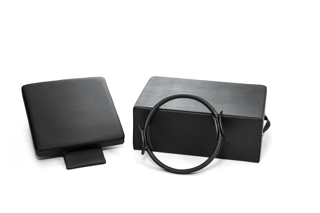 Mewave Pilates Reformer Pro Complete Set - Zwart