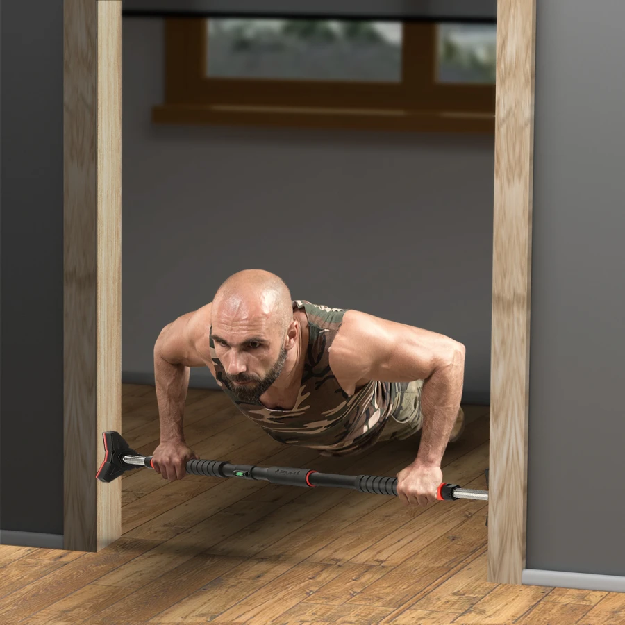 HMS Optrekstang - Pull Up Bar - Verstelbaar 98 - 130 cm
