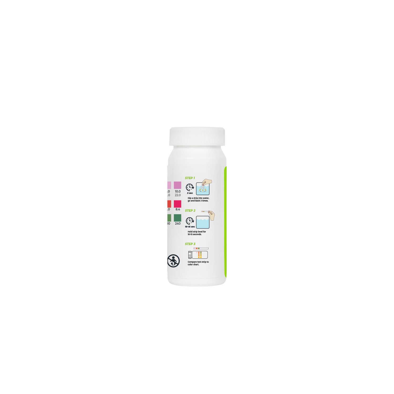 VirtuFit Zwembad Teststrips - 50 Stuks