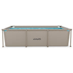 VirtuFit Rechthoekig Zwembad - 260 x 180 x 66 cm - Beige