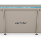 VirtuFit Rechthoekig Zwembad - 260 x 180 x 66 cm - Beige - Compleet Pakket