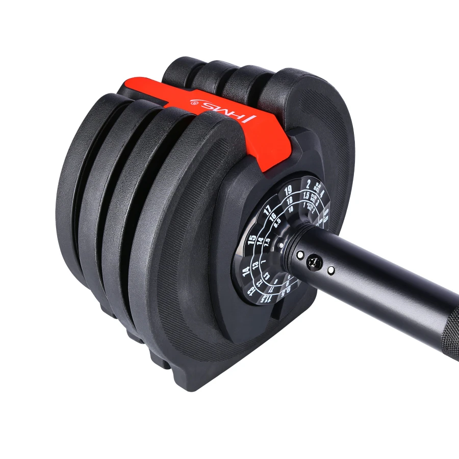 HMS 3-in-1 Verstelbare Dumbbell Set - 43,5 kg