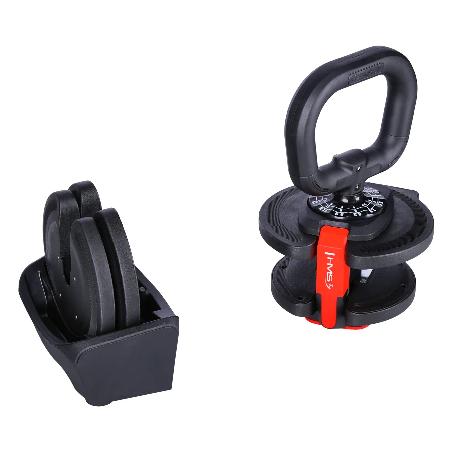 HMS 3-in-1 Verstelbare Dumbbell Set - 43,5 kg