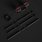 HMS 3-in-1 Verstelbare Dumbbell Set - 43,5 kg