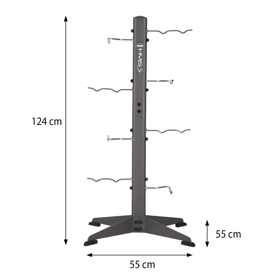 HMS Opbergstandaard voor Accessoires - 8 haken