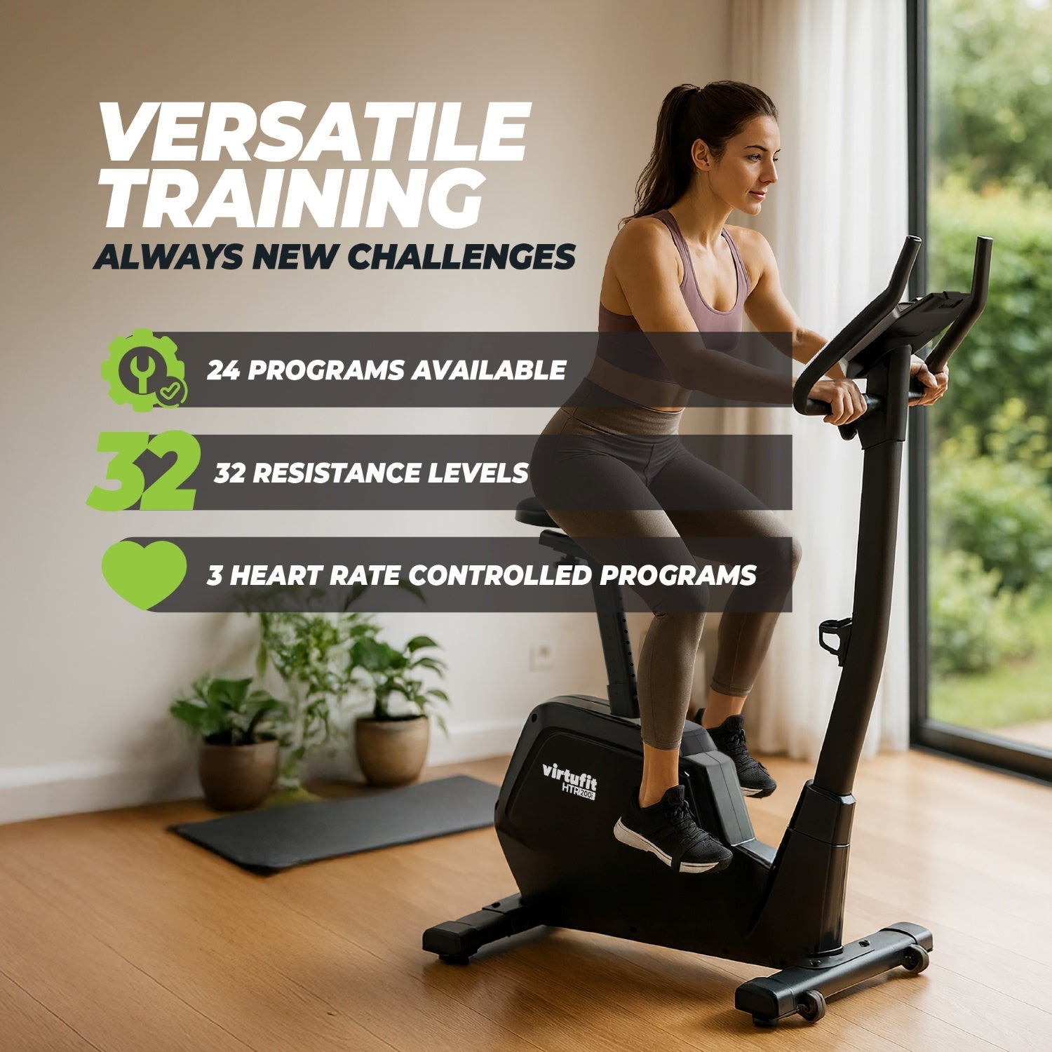 VirtuFit HTR200i Ergometer Hometrainer (HTR 2.0) - Showroommodel