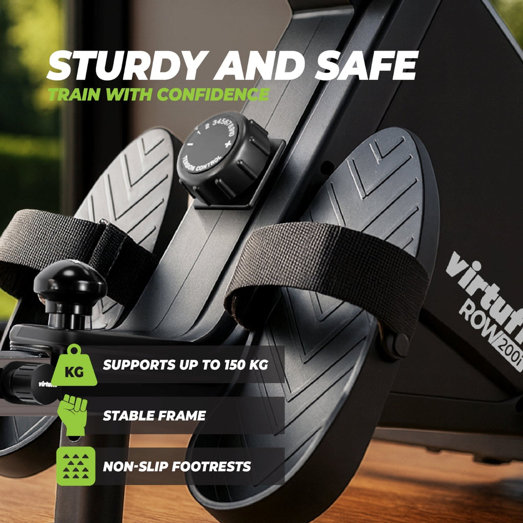 VirtuFit ROW200i Roeitrainer - Magnetische roeimachine (ROW450) - Showroommodel